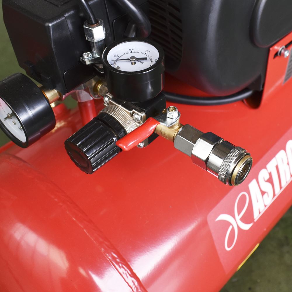 エアコンプレッサー 39L RED / 工具・DIY用品通販のアストロプロダクツ
