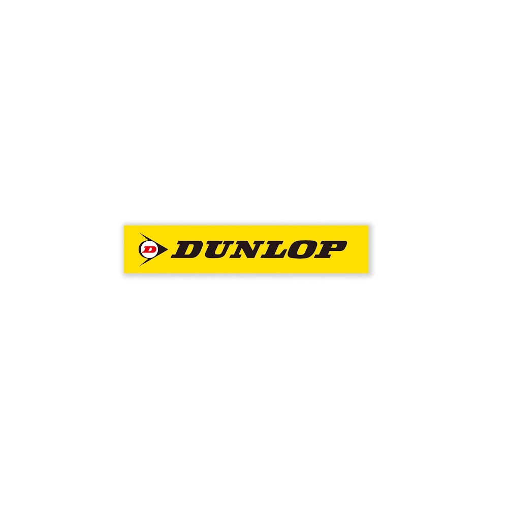 レーシングステッカー DUNLOP YELLOW FX04-2669-1