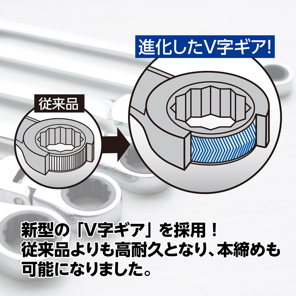 AP 10×12mm ダブルフレックスラチェットレンチ｜工具・DIY用品通販のアストロプロダクツ